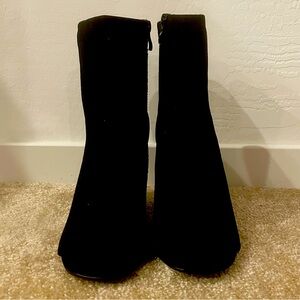 Knit Mesh Open Toe Bootie